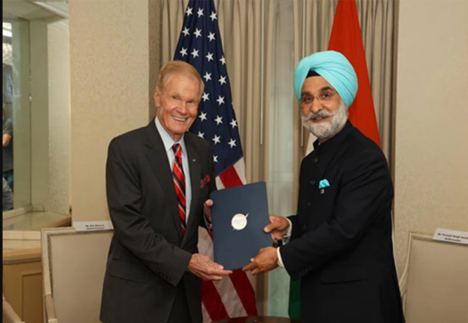 We are thrilled to expand our Earth and space collaboration with India: NASA Administrator 2023